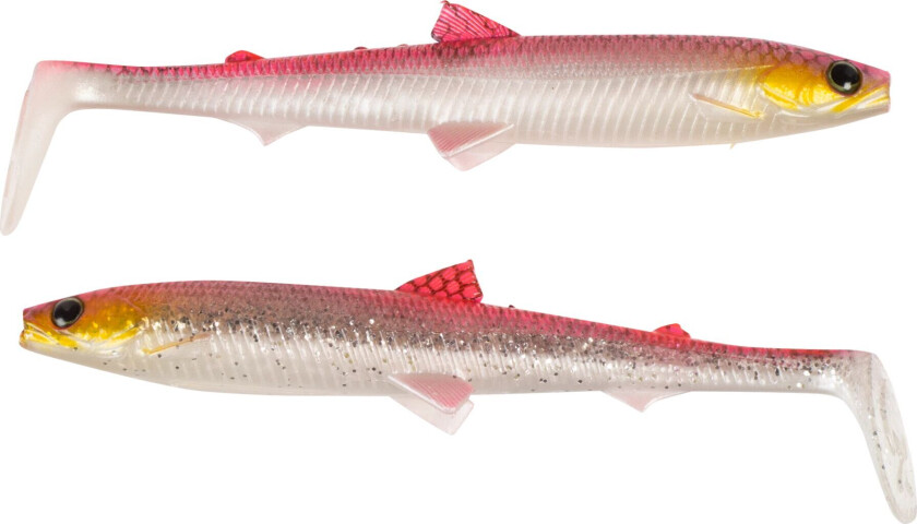 Bullteez 9,5cm 7g 2pcs, softbait Pink Headlight