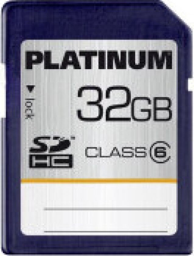 SDHC 32GB Platinum CL6 Blister