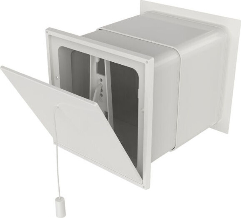 02254 Friskluftventil med klaffventil 152 x 152 mm