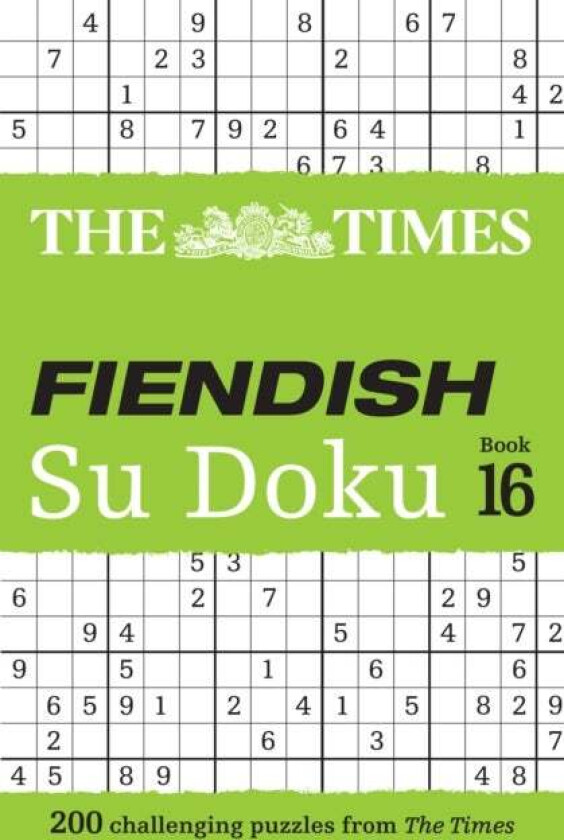 The Times Fiendish Su Doku Book 16 av The Times Mind Games