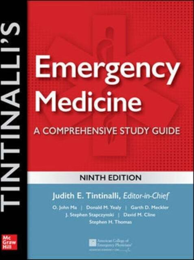Tintinalli's Emergency Medicine: A Comprehensive Study Guide