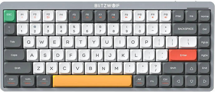Mechanical gaming keyboard Blitzwolf BW-Mini75 red - Gamingtastatur