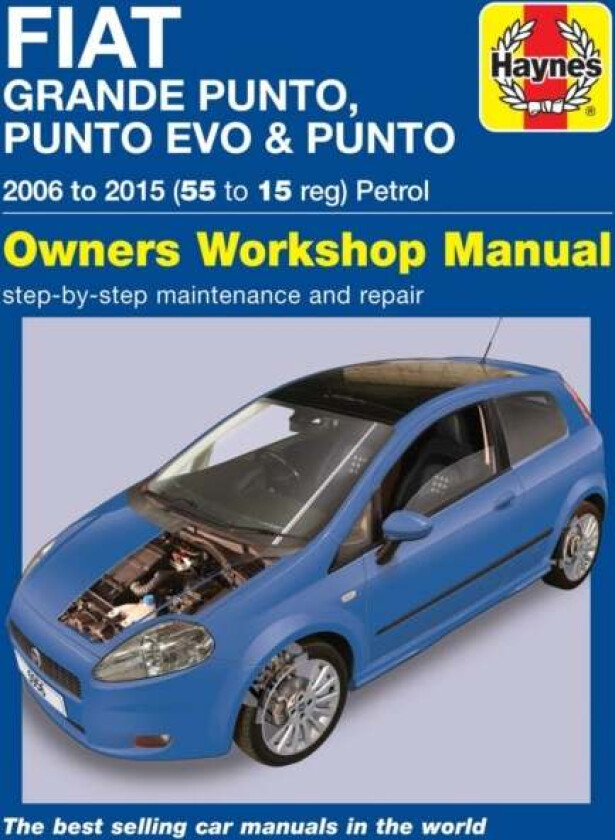 Fiat Grande Punto, Punto Evo and Punto Petrol (06 - 15) Haynes Repair Manual av Martynn Randall
