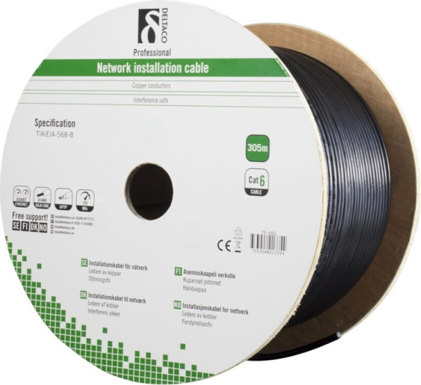 Bilde av TP-49G - bulk cable - 305 m - black