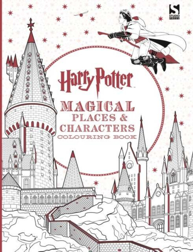 Harry Potter Magical Places and Characters Colouring Book