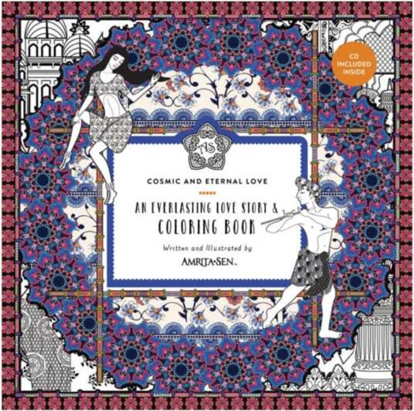 Amrita Sen Cosmic and Eternal Love Coloring Book av Sarah McMenemy