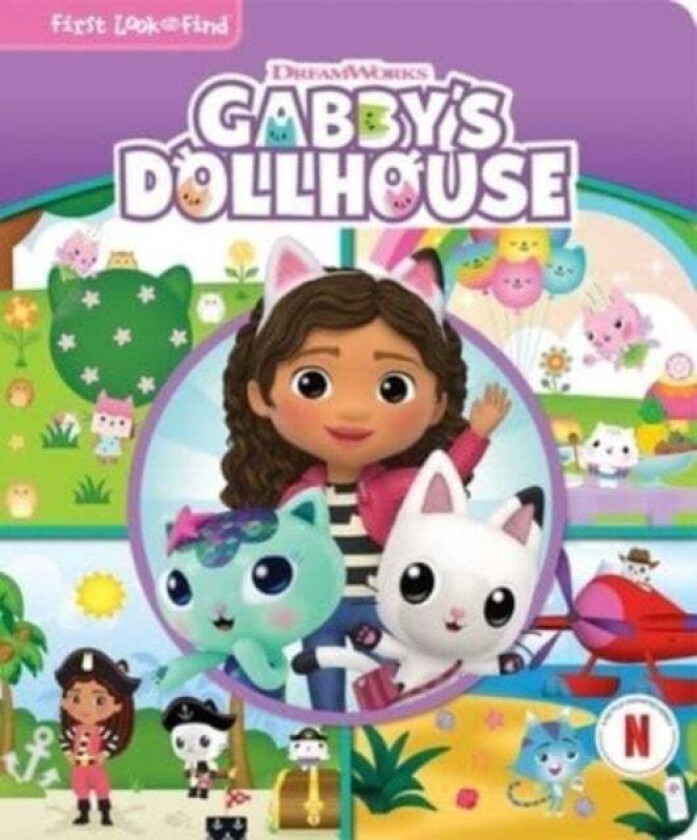 DreamWorks Gabby's Dollhouse: First Look and Find av Pi Kids