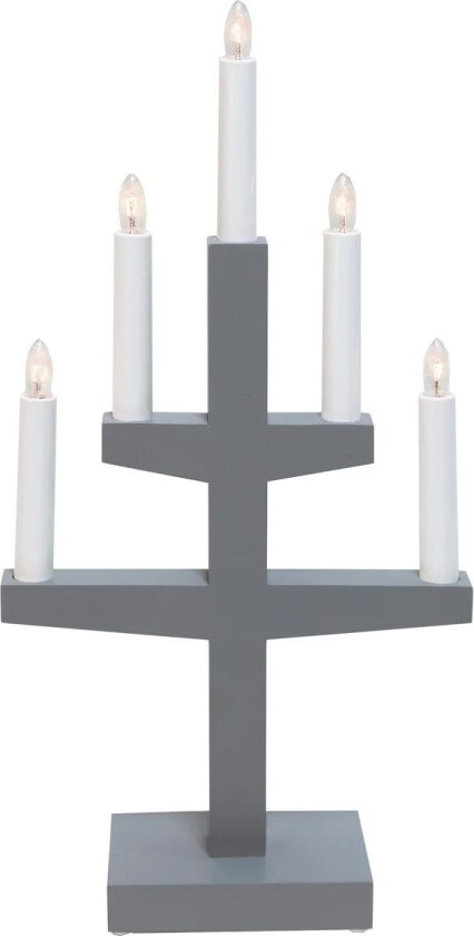 Trapp Adventsstake 46 cm Grå