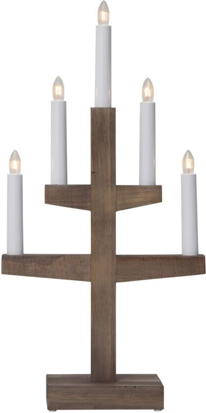 Trapp Adventsstake 46 cm Brun