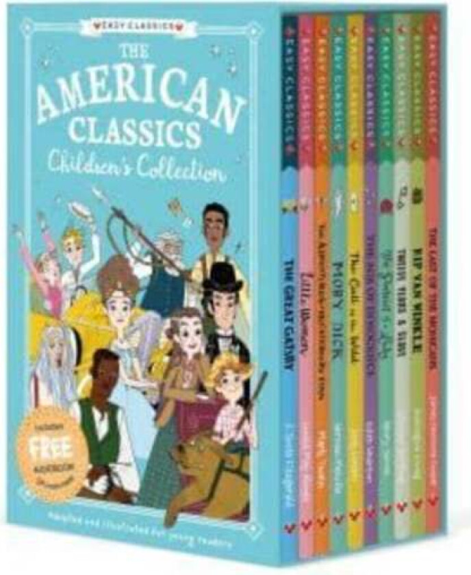 The American Classics Children's Collection (Easy Classics) 10 Book Box Set