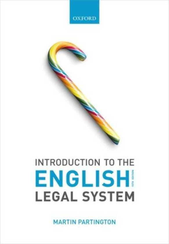 Introduction to the English Legal System av Martin (Emeritus Professor of Law University of Bristol) Partington