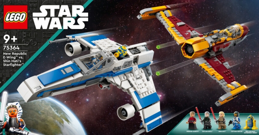 Lego Star Wars - Den Nye Republikkens E-Wing Mot Shin Hatis Starfighter 75364