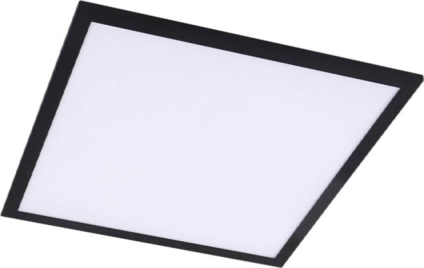 LED-panel Enhife, svart, 39,5x39,5 cm