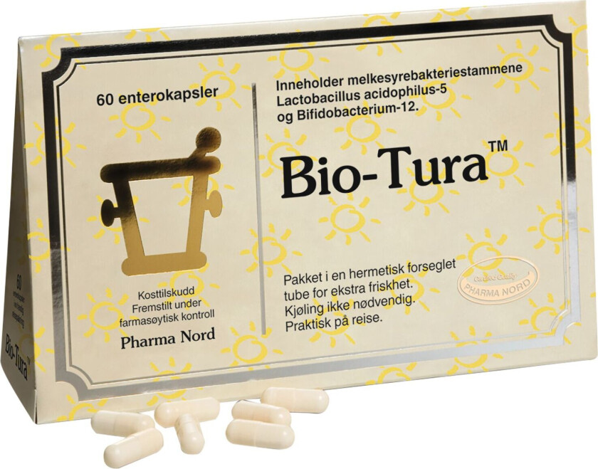 Bio-Tura kapsler, 60 stk.