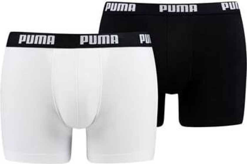 2pk Boxer White/Black L