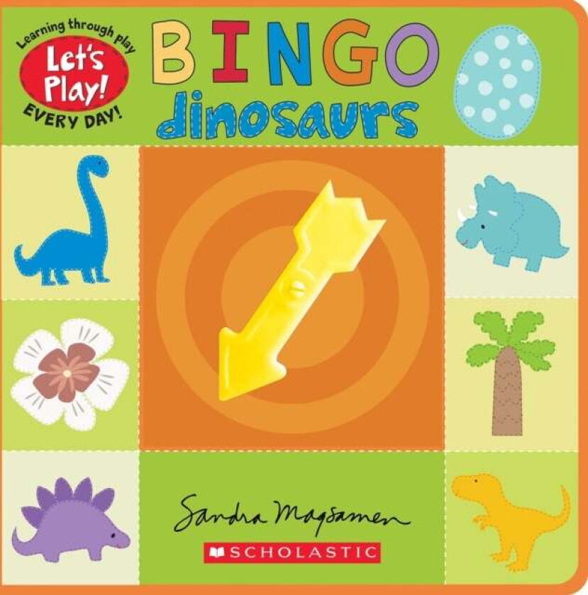 Bingo: Dinosaurs (A Let's Play! Board Book) av Sandra Magsamen