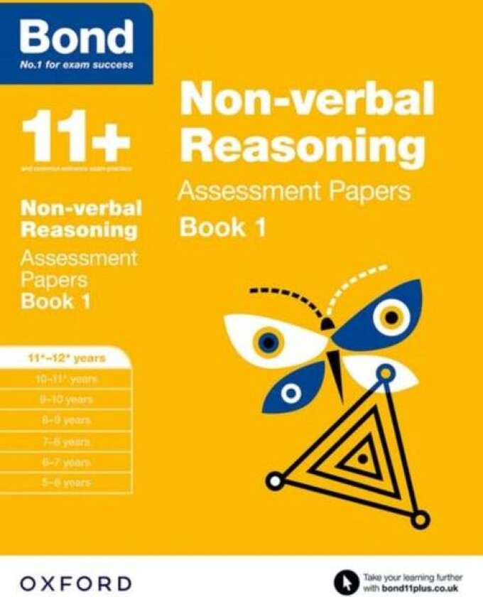Bond 11+: Non-verbal Reasoning: Assessment Papers av Alison Primrose, Bond 11+