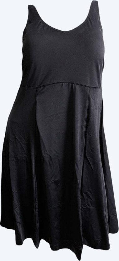 badedrakt med skjørt til damer - 9000s - Svart