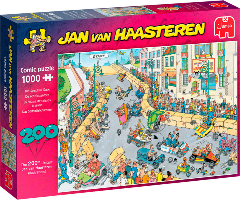 Puzzle Jan van Haasteren The Soapbox Race (1000 pcs)