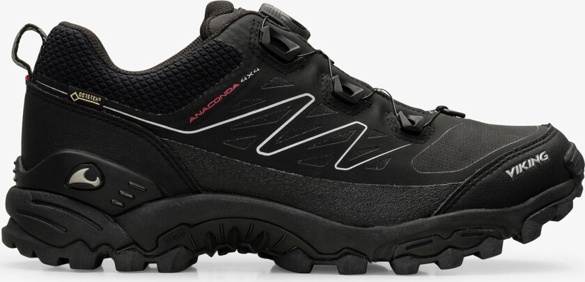 Viking Anaconda 4x4 Low GTX BOA 43 Black Boa