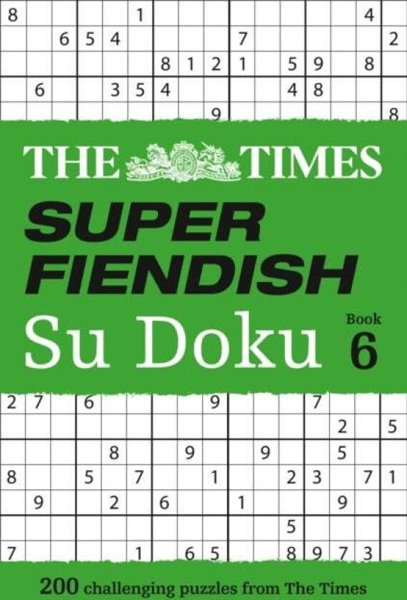 The Times Super Fiendish Su Doku Book 6 av The Times Mind Games