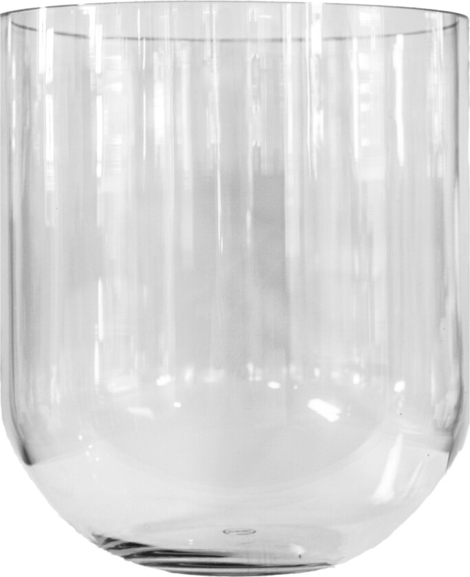 Simple glassvase small Clear