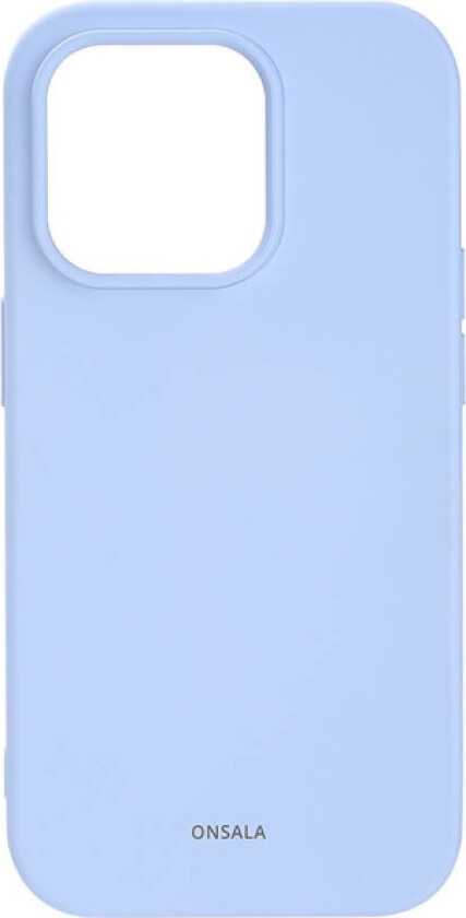 Phone Case Silicone Light Blue - iPhone 14 Pro