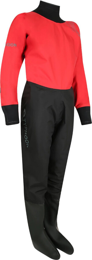 Rhossilli B/E Drysuit Yth, tørrdrakt junior Orange/graphite