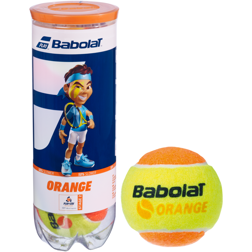 Bilde av Orange x3, tennisball STD