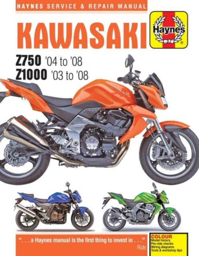 Kawasaki Z750 & Z1000 (03 - 08) av Haynes Publishing