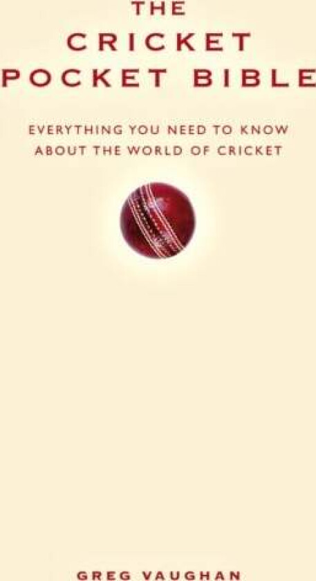 The Cricket Pocket Bible av Greg Vaughan