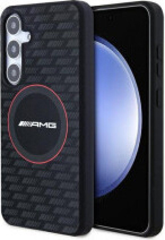 AMG Silicone Carbon Pattern MagSafe - Deksel til Samsung Galaxy S24