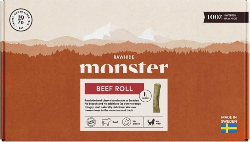 Monster Beef Roll Large Box 5 st