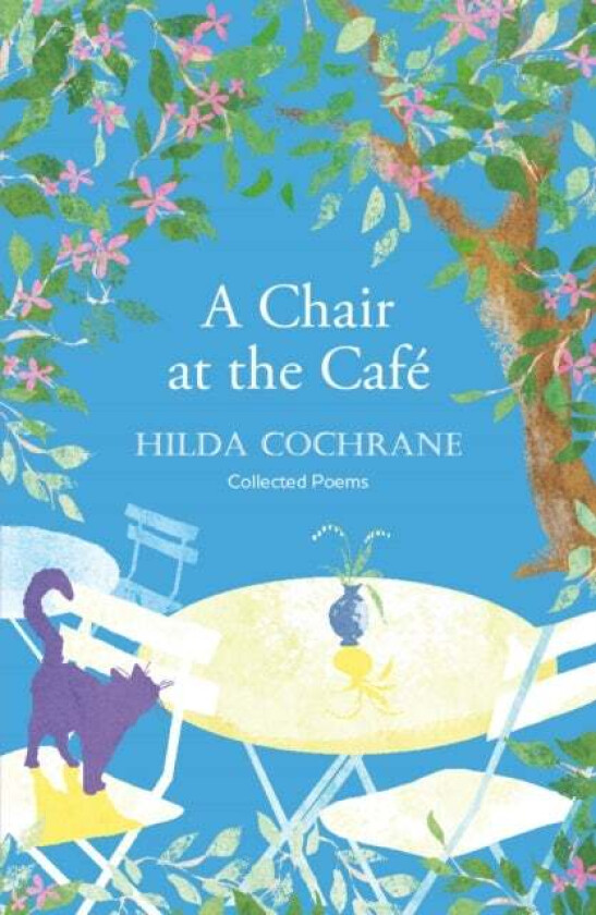 A Chair At The Cafe Av Hilda Cochrane