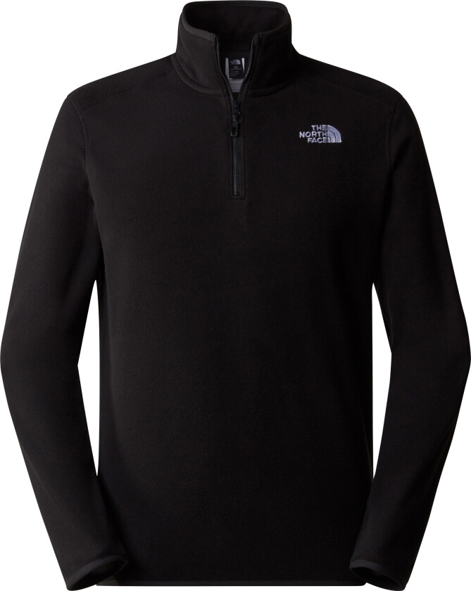 Men's 100 Glacier 1/4 Zip Fleece TNF Black/NPF M, Tnf Black-Npf