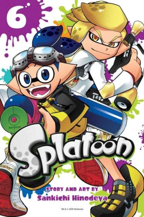 Splatoon, Vol. 6 av Sankichi Hinodeya