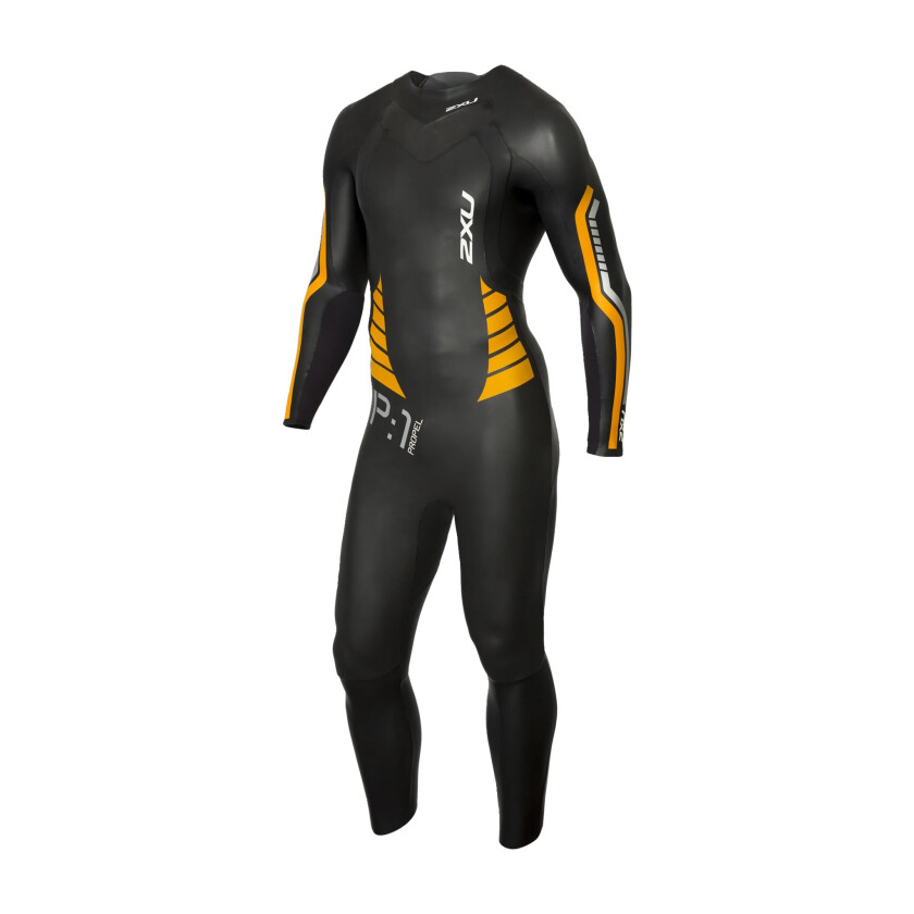 P:1 PROPEL WETSUIT- M Black/Flame Orange