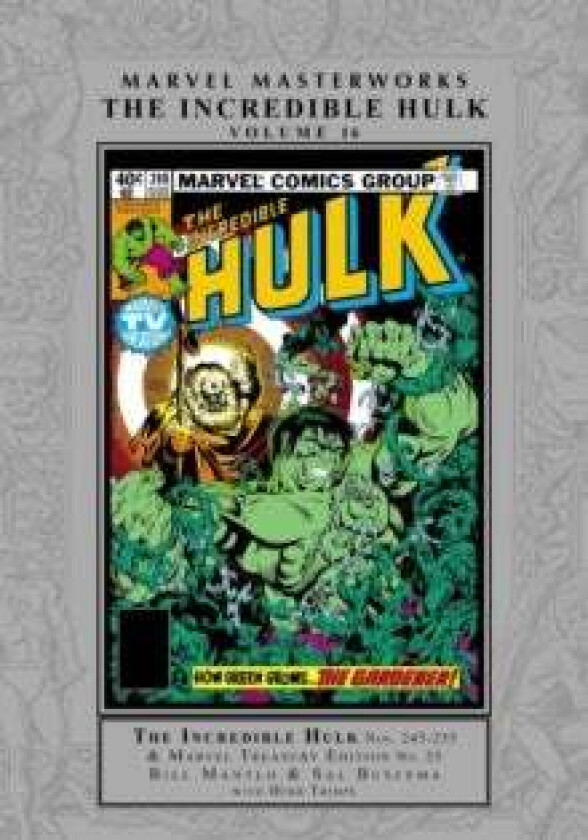 Marvel Masterworks: The Incredible Hulk Vol. 16 av Bill Mantlo, Mark Gruenwald, Steven Grant