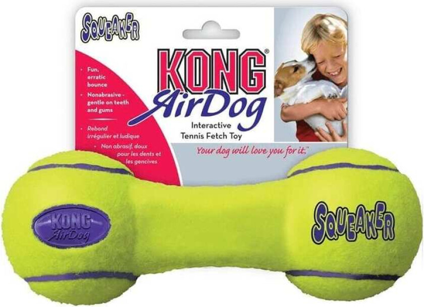AirDog Squeaker Dumbbell (L)