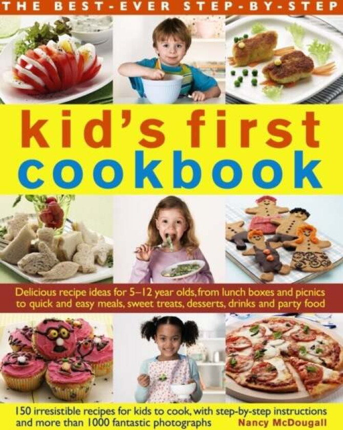 Best Ever Step-by-step Kid's First Cookbook av Husain Shehzad & Fernandez Rafi