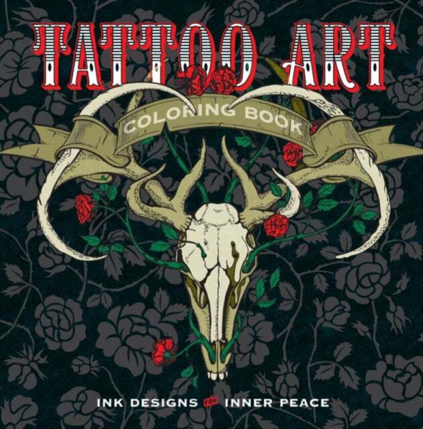 Tattoo Art Coloring Book av Lark Crafts