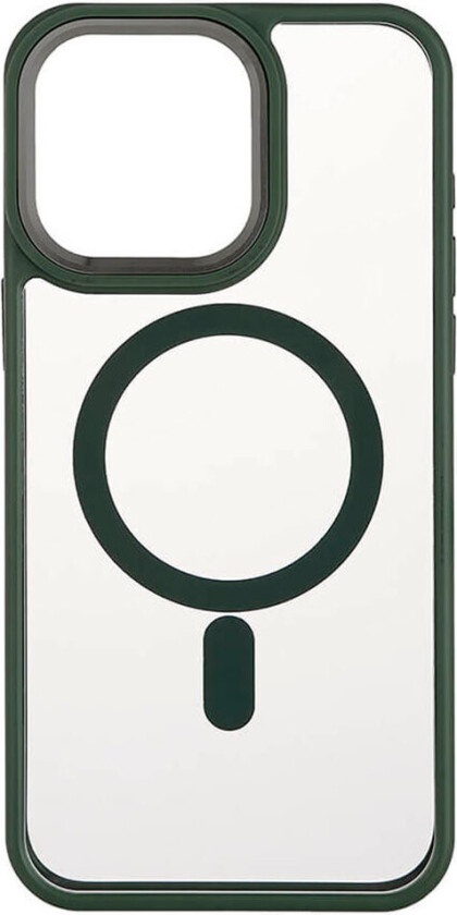Phone Case Bumper MagSeries Green & Clear - iPhone 15 Pro Max