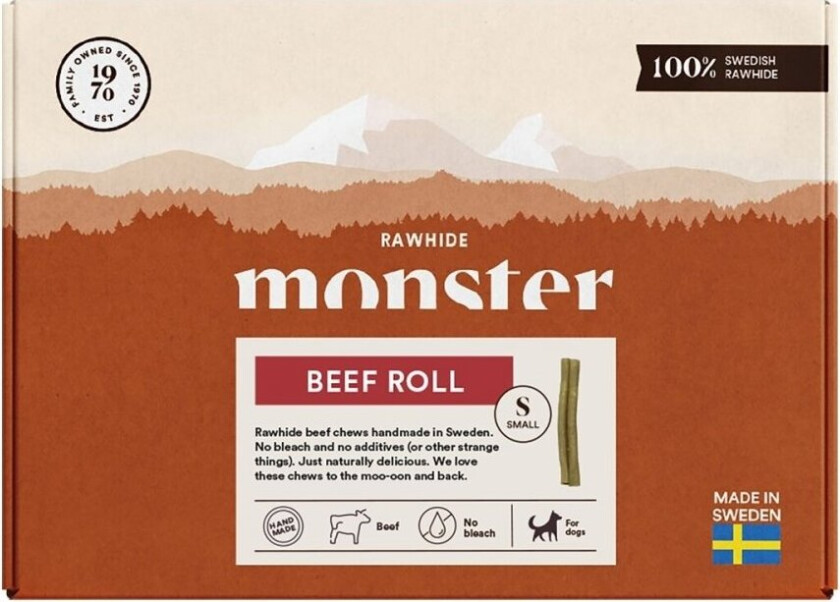 Monster Beef Roll Small Box 17 st