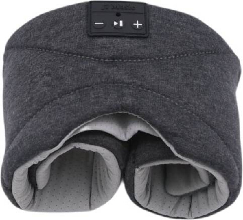 Bluetooth Sleep Eye Mask med hvit støy Sort