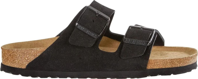 Arizona Suede Leather Regular Sko Sort male 46