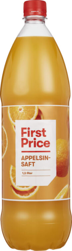Appelsinsaft Sukkerredusert 1,5l