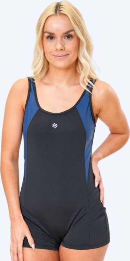 badedrakt med ben til damer - Venilla - Svart