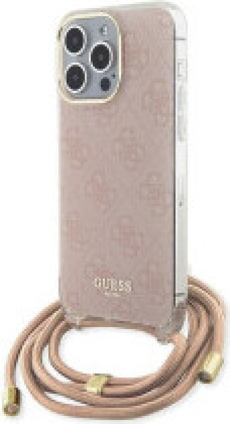 Guess Crossbody Cord 4G Print - iPhone 15 Pro-deksel