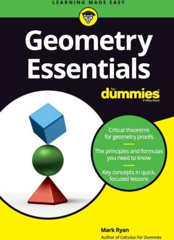 Geometry Essentials For Dummies av Mark Ryan