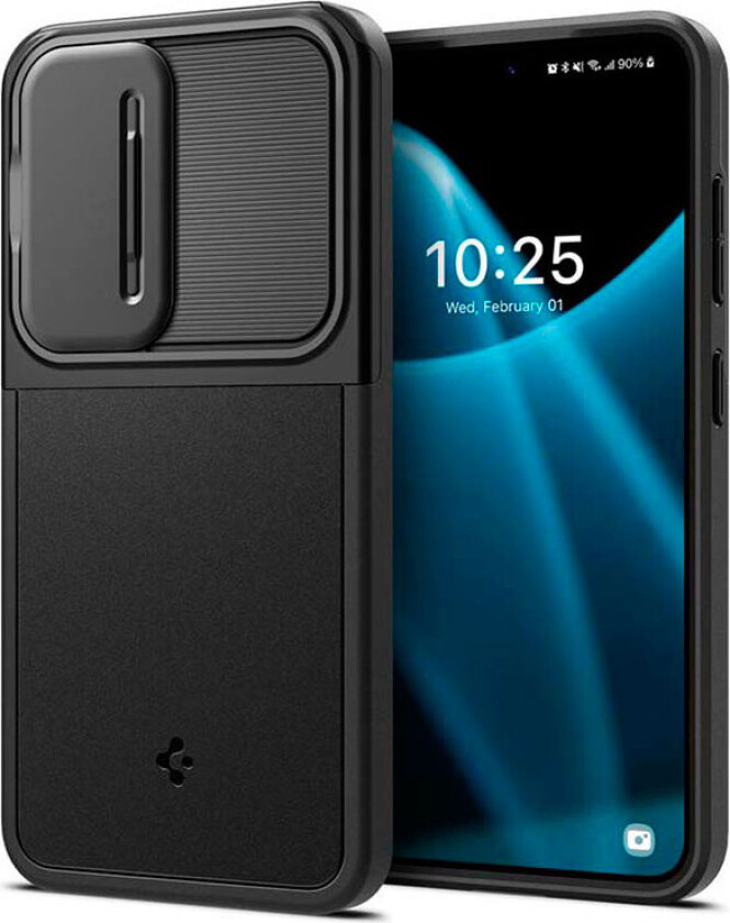 Samsung Galaxy S24 Optik Armor Deksel - Svart